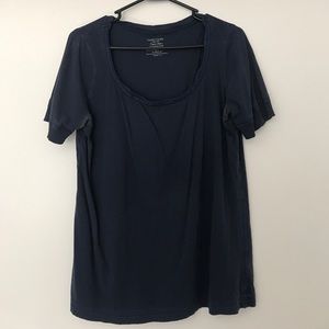 Faded Glory Navy short sleeve top
